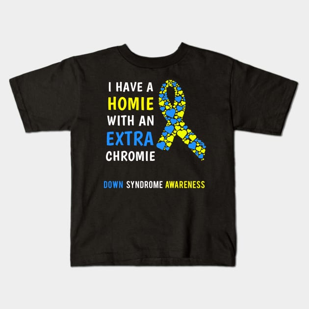 Down Syndrome Kids T-Shirt by mikevdv2001